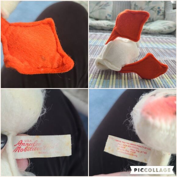 Annalee Mobilitee Doll Vintage 1971 Collectible Poseable Baby Duckling Farm Duck - Picture 10 of 10